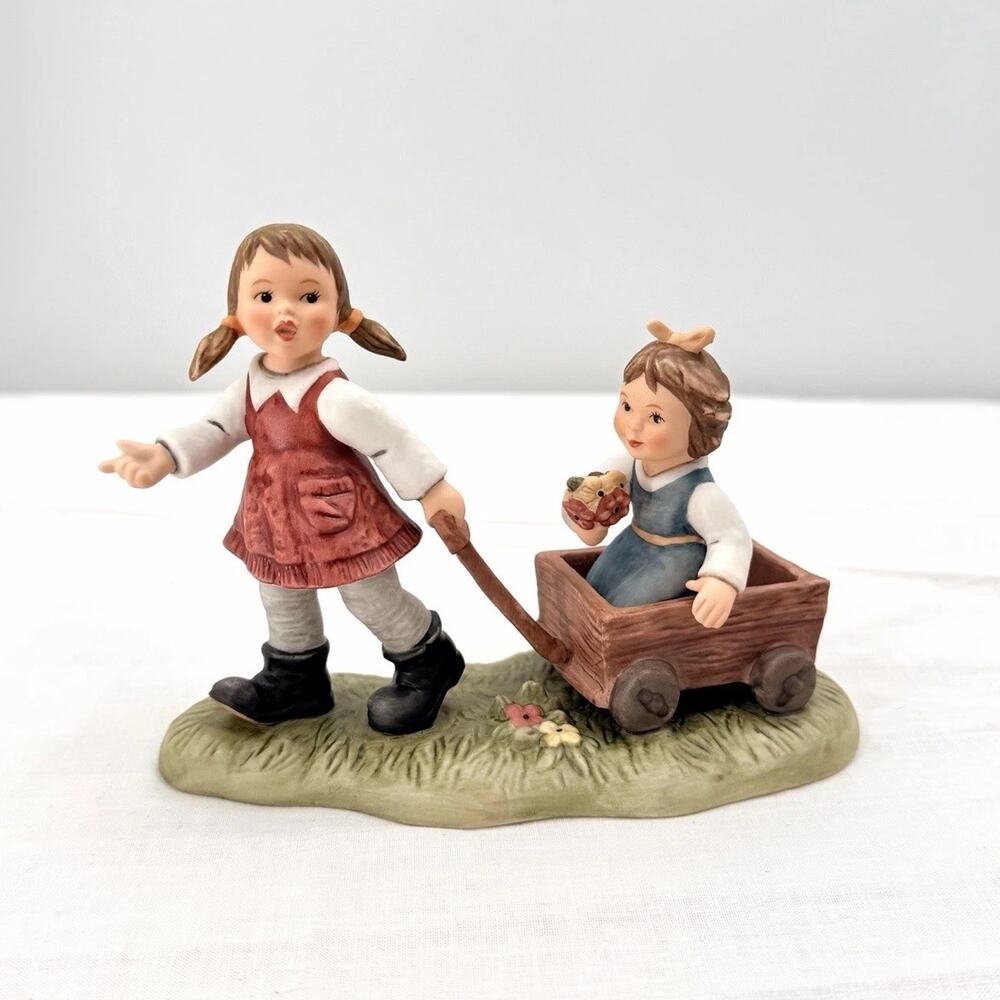 Vintage 2005 Berta Hummel BH 293 Wagonloads Of Fun with Original Box & Papers